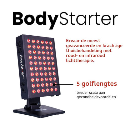 BodyStarter - 5 golflengtes rood licht & infrarood therapie